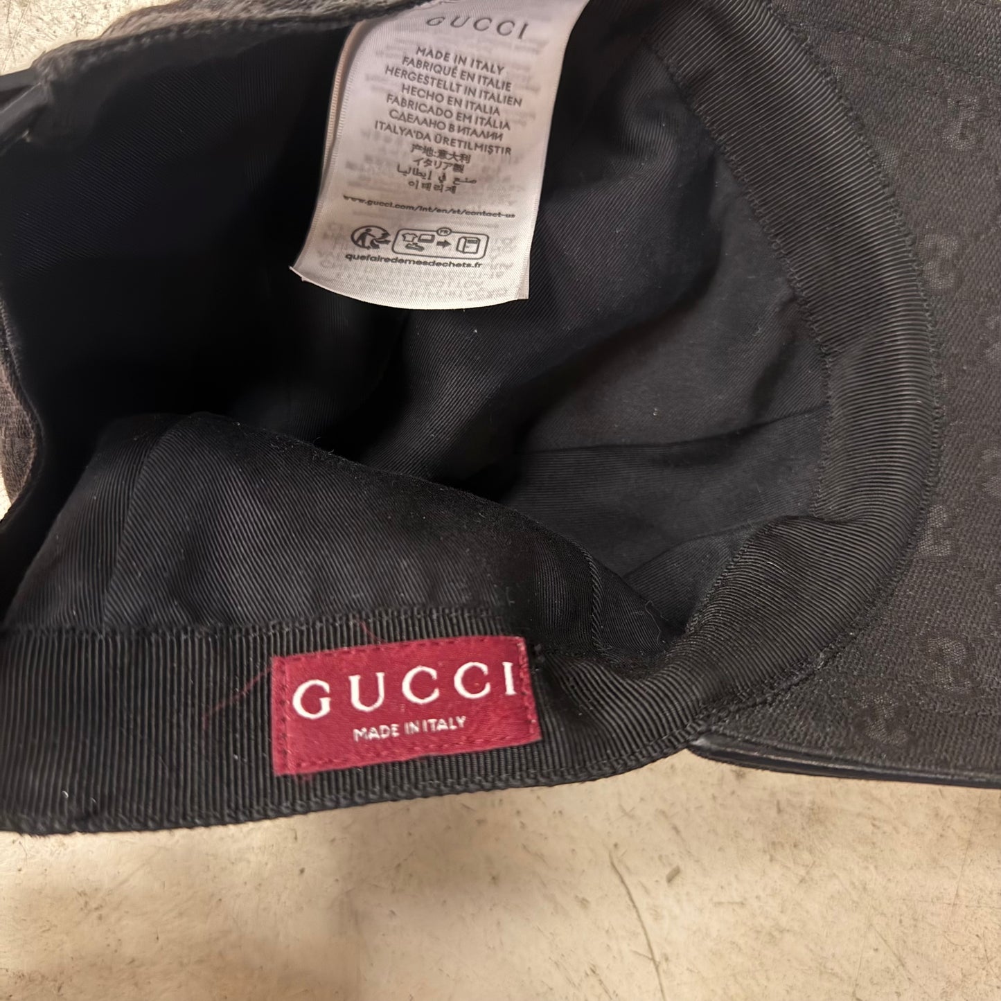 Casquette Gucci Noir