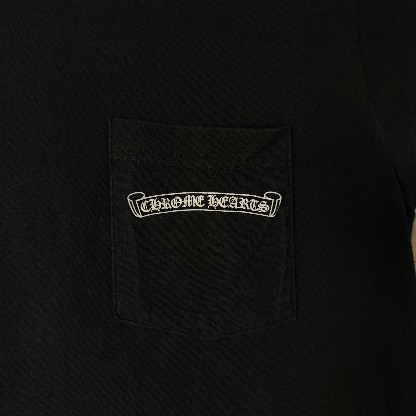 Tee Shirt Chrome Hearts Scroll Label