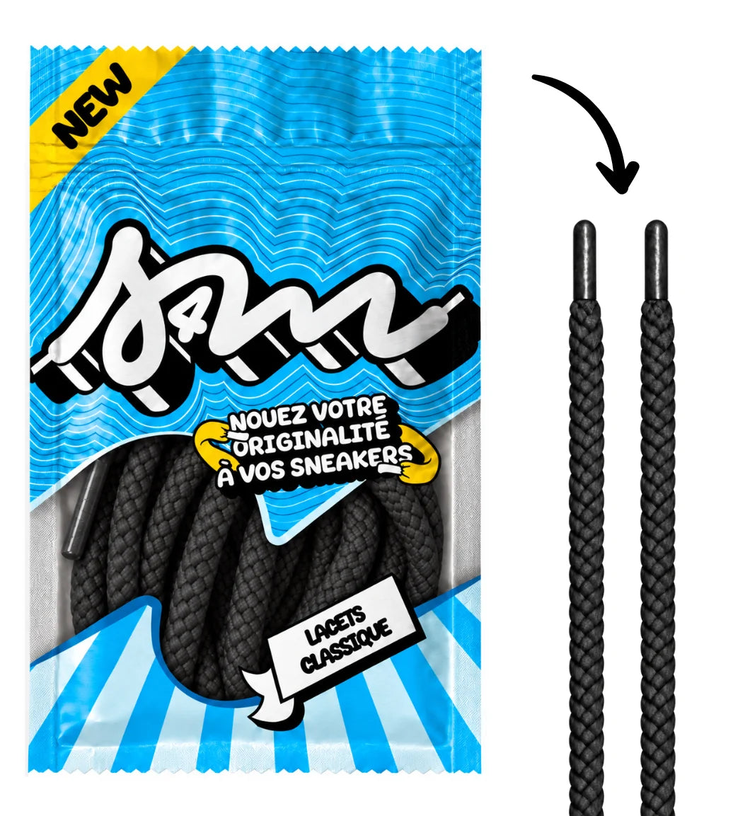 Lacet S4M Corde Noir