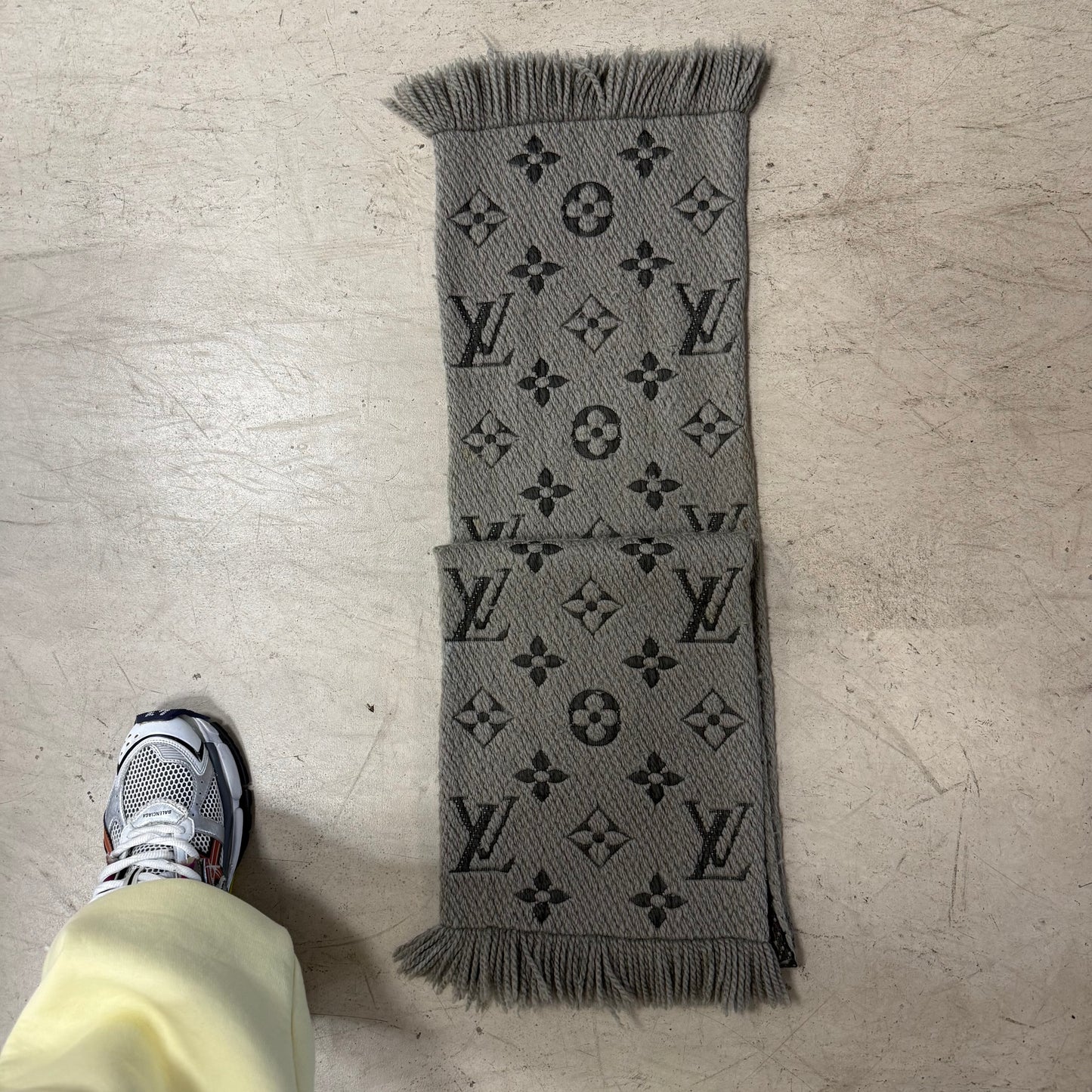Echarpe Louis Vuitton grise