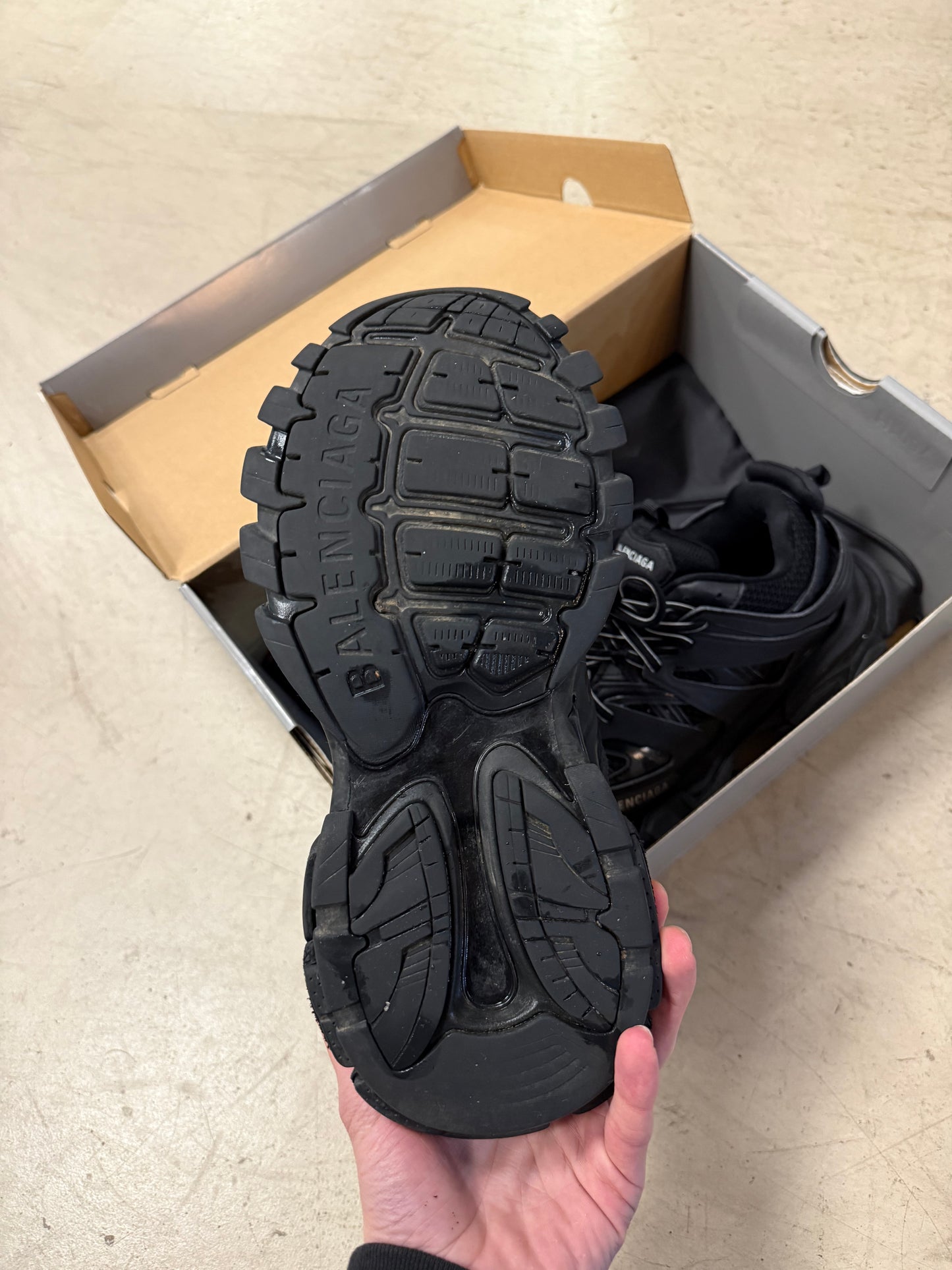 Balenciaga Track Black 42