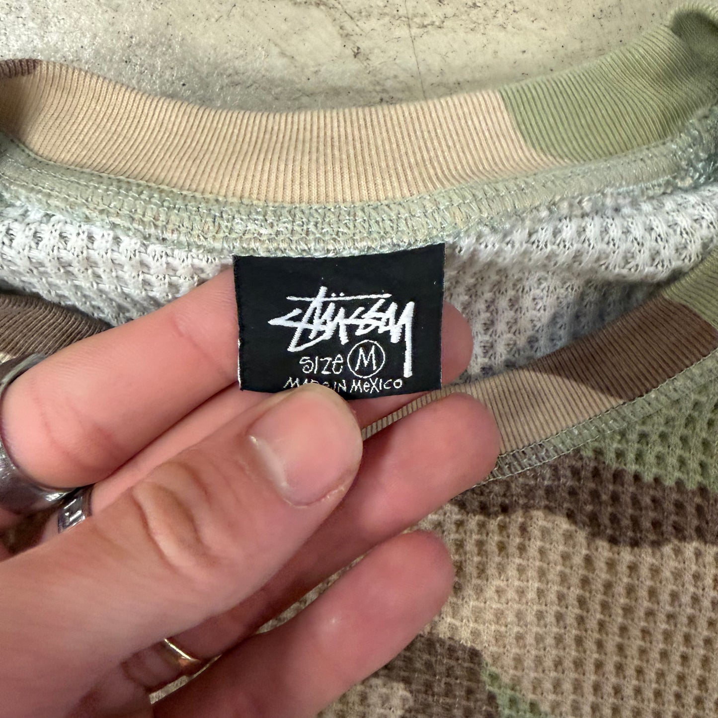 Longsleeve Stussy Camo