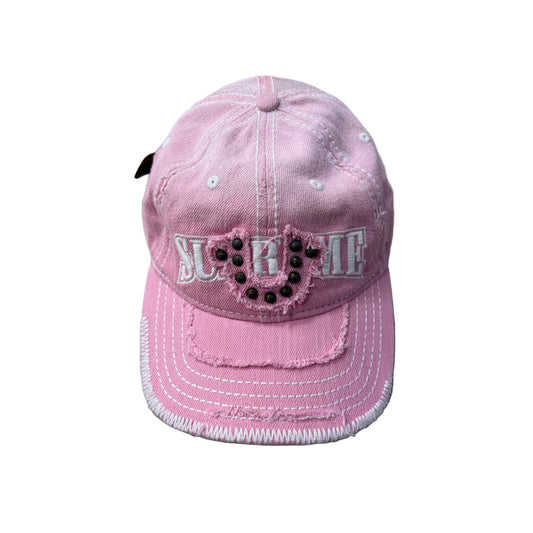 Casquette Supreme x True Religion Rose