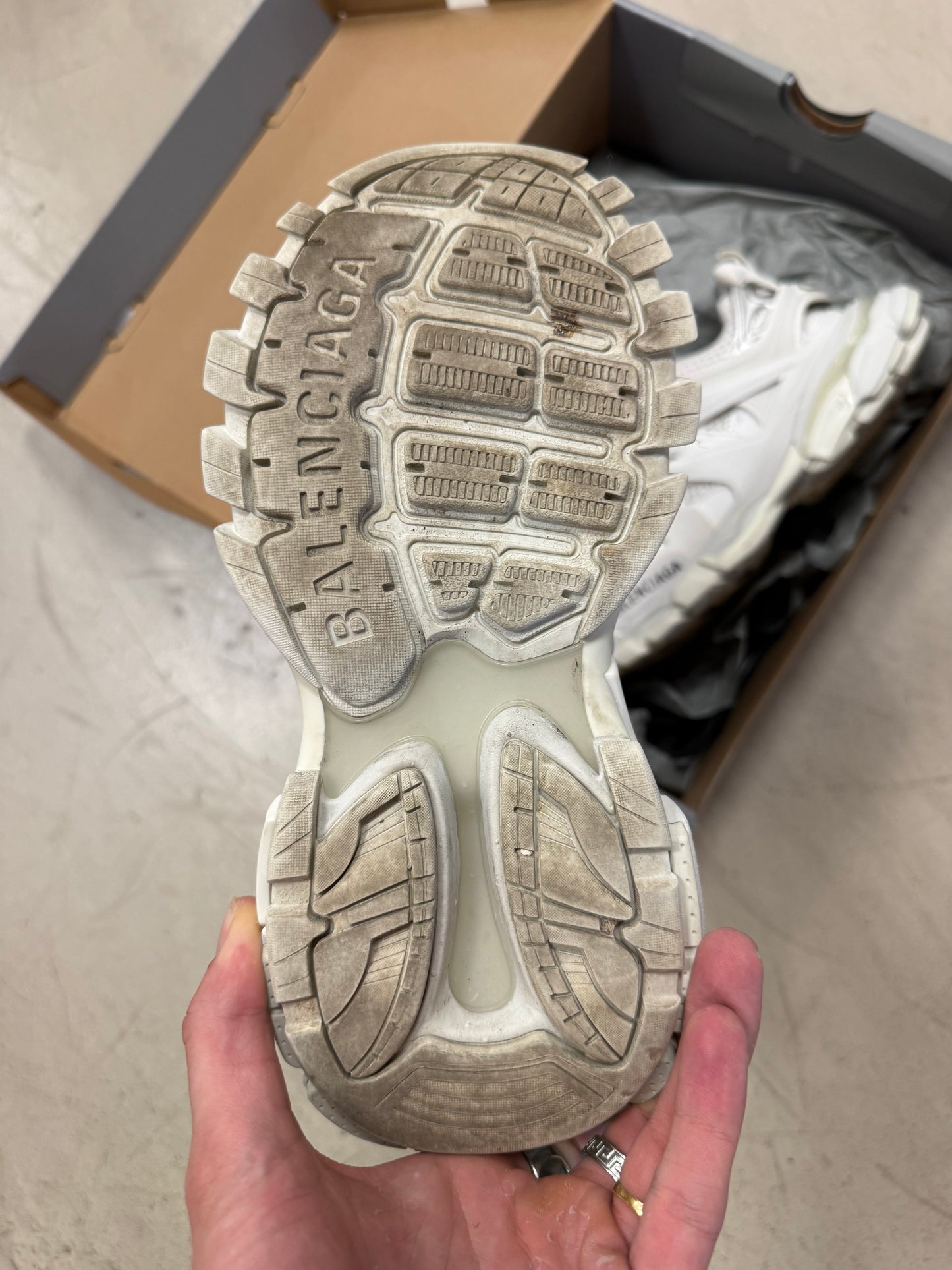 Balenciaga Track White 37