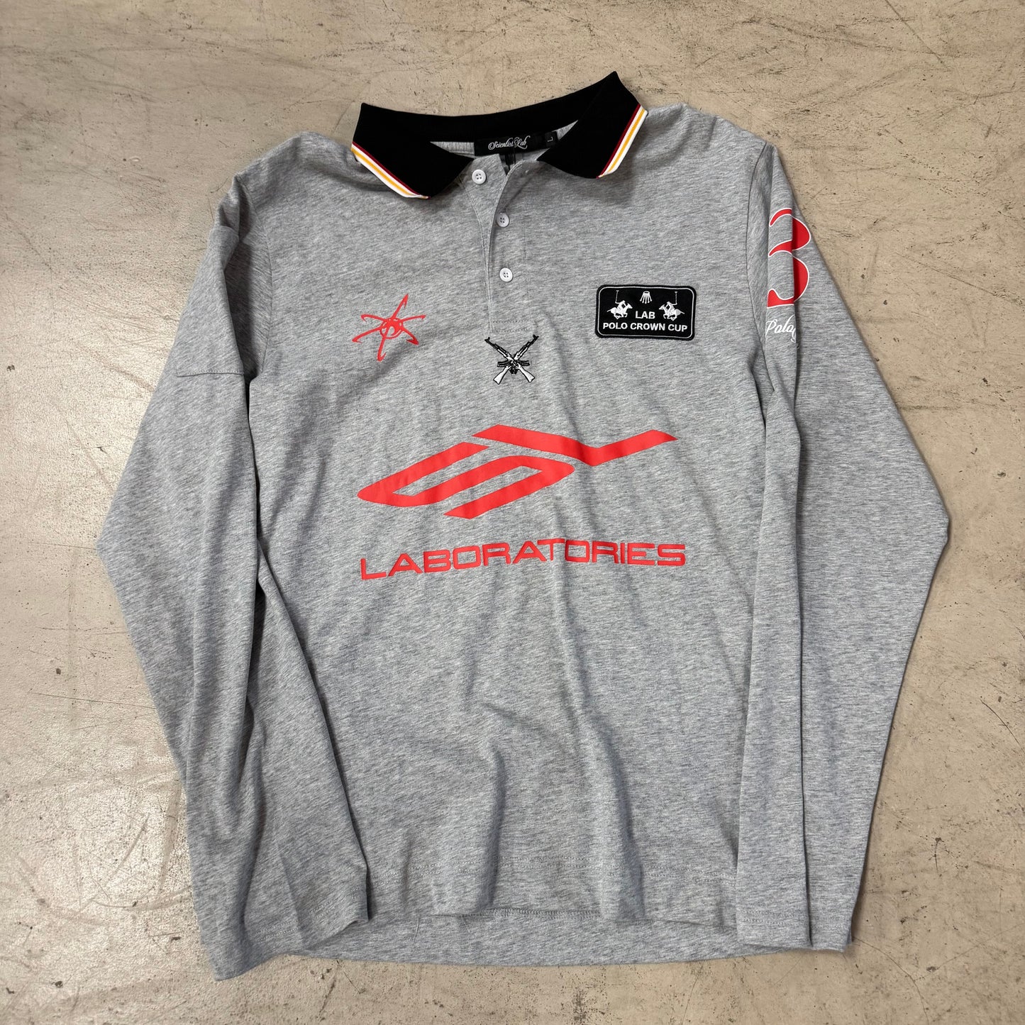 Longsleeve Scientist Lab Gris