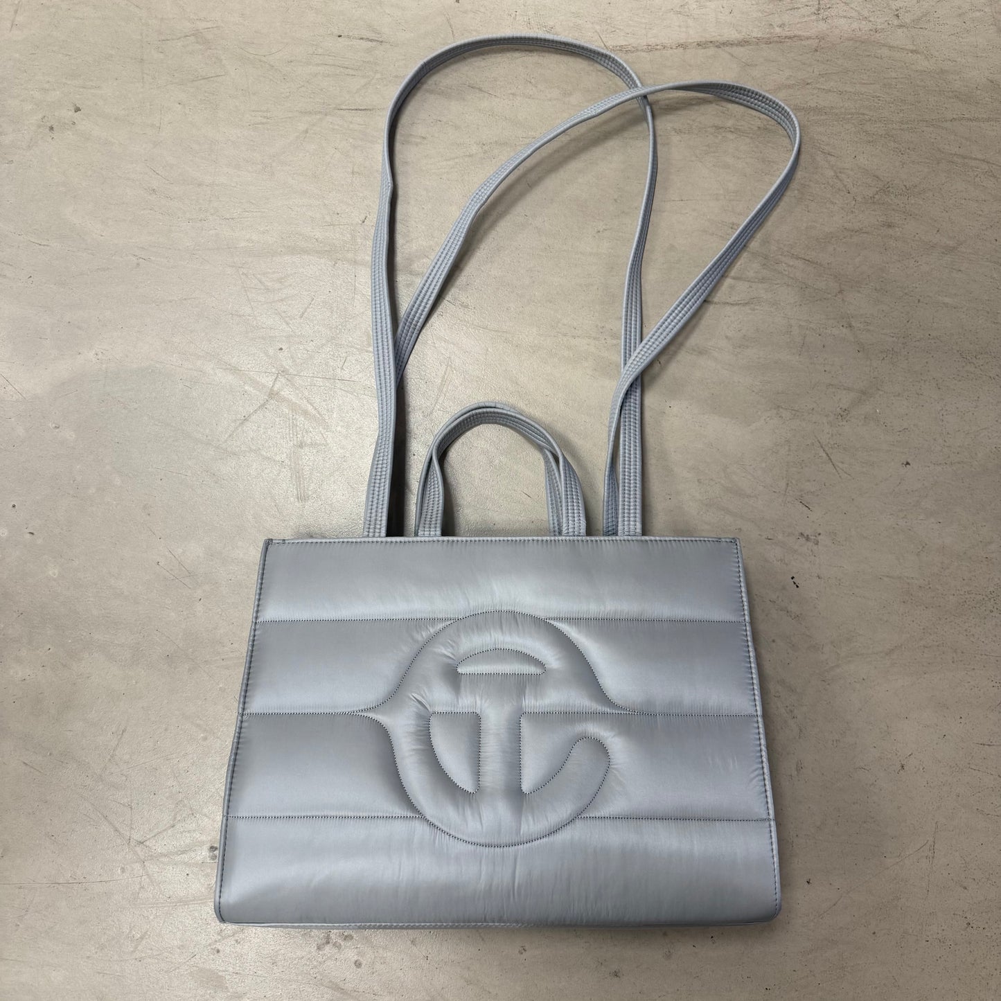Telfar Bag Big Silver