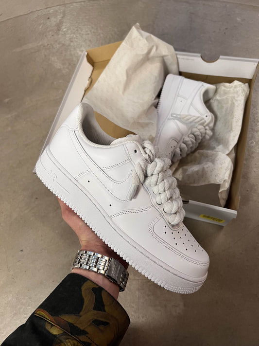 Air Force 1 Triple White Lacet Corde White