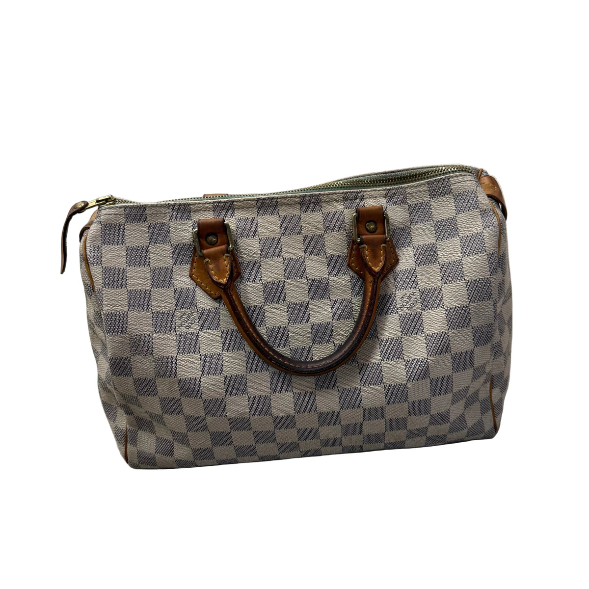 Louis Vuitton Speedy 35 Blanc Damier
