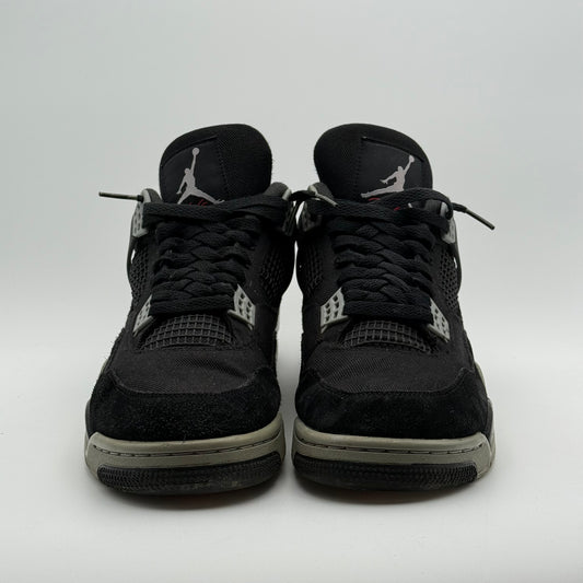 Jordan 4 Black Canvas 45,5