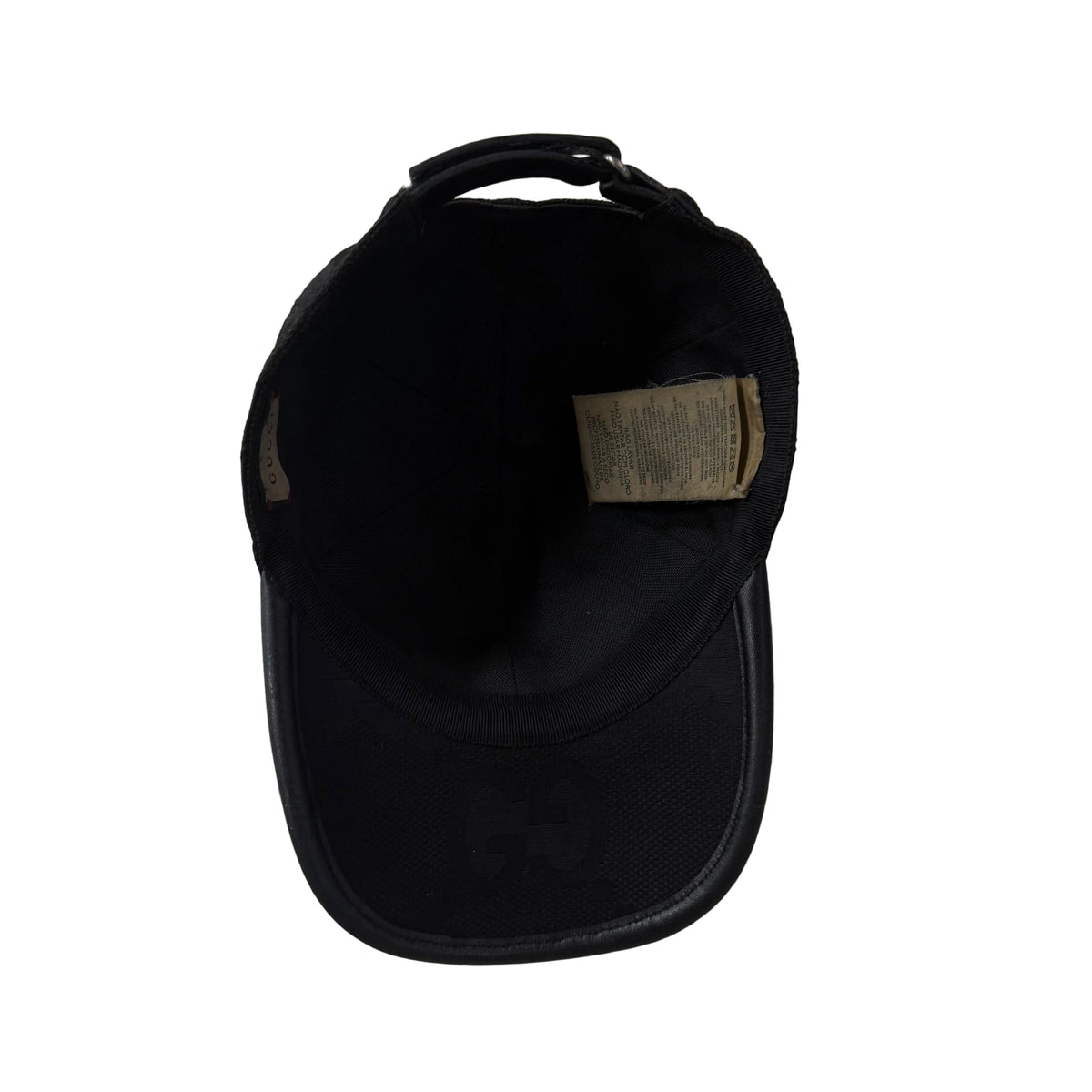 Casquette Gucci Jumbo Noir