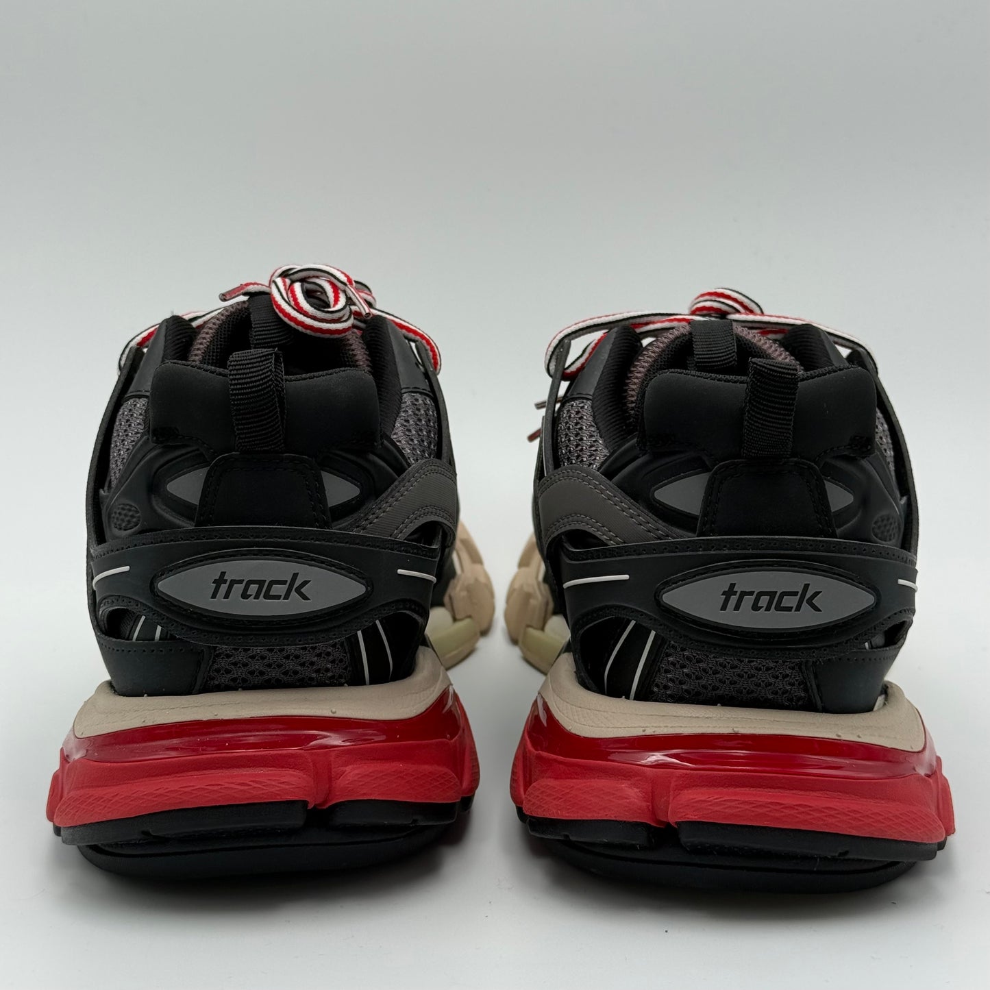 Balenciaga Track Black Red 42