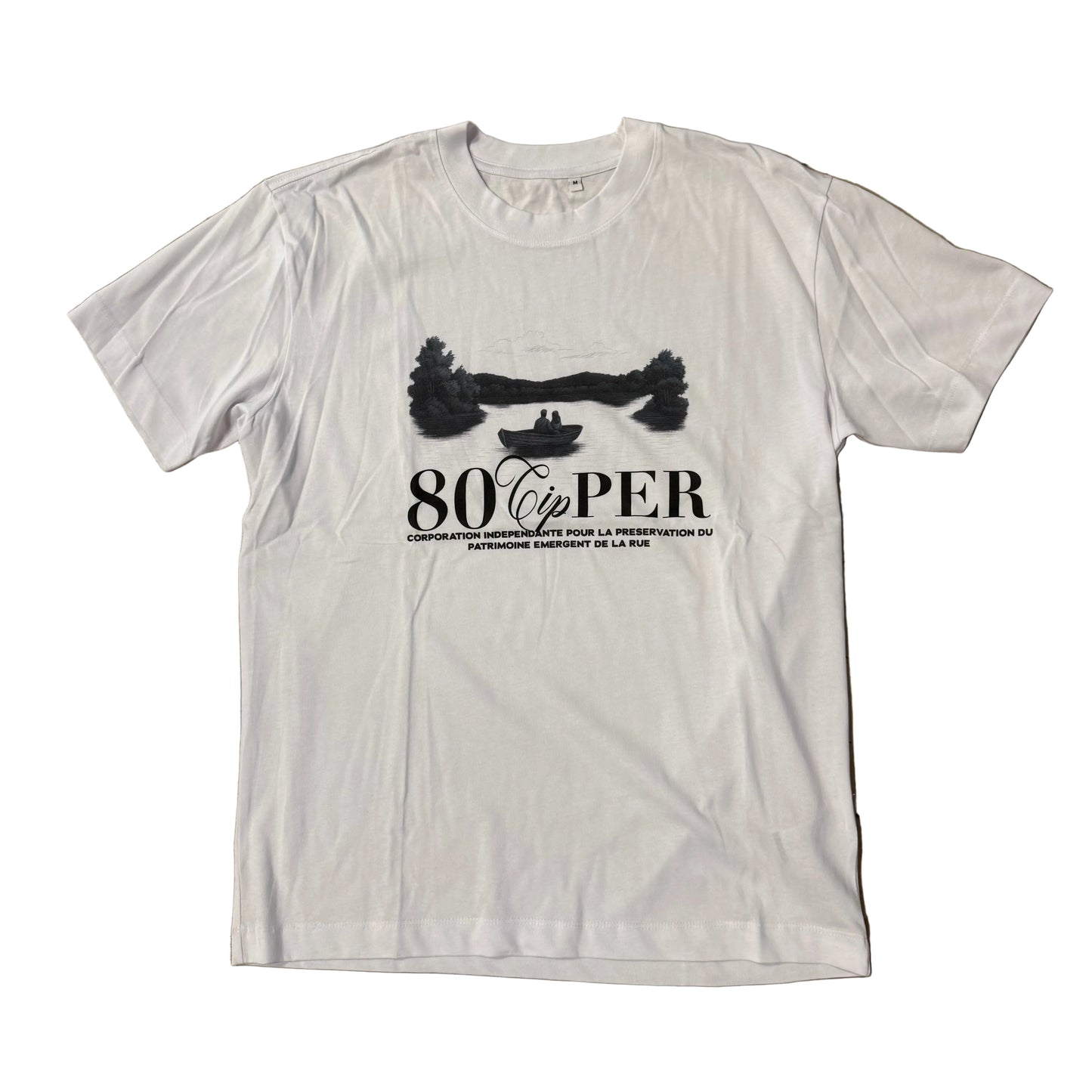 Tee Shirt 80cipper Blanc