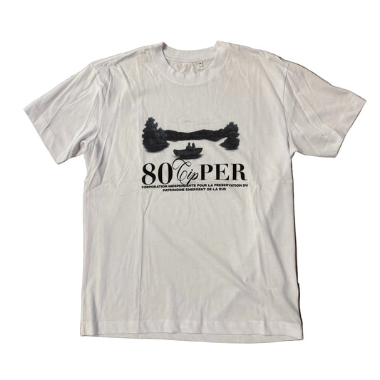 Tee Shirt 80cipper Blanc