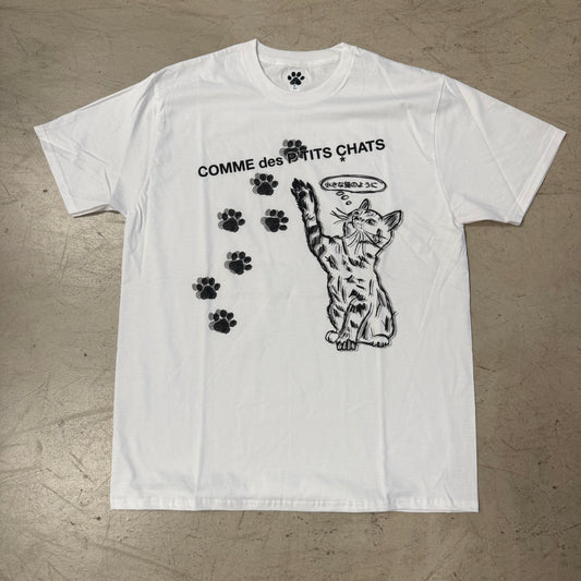 Tee Shirt Comme des P'tits Chats Blanc