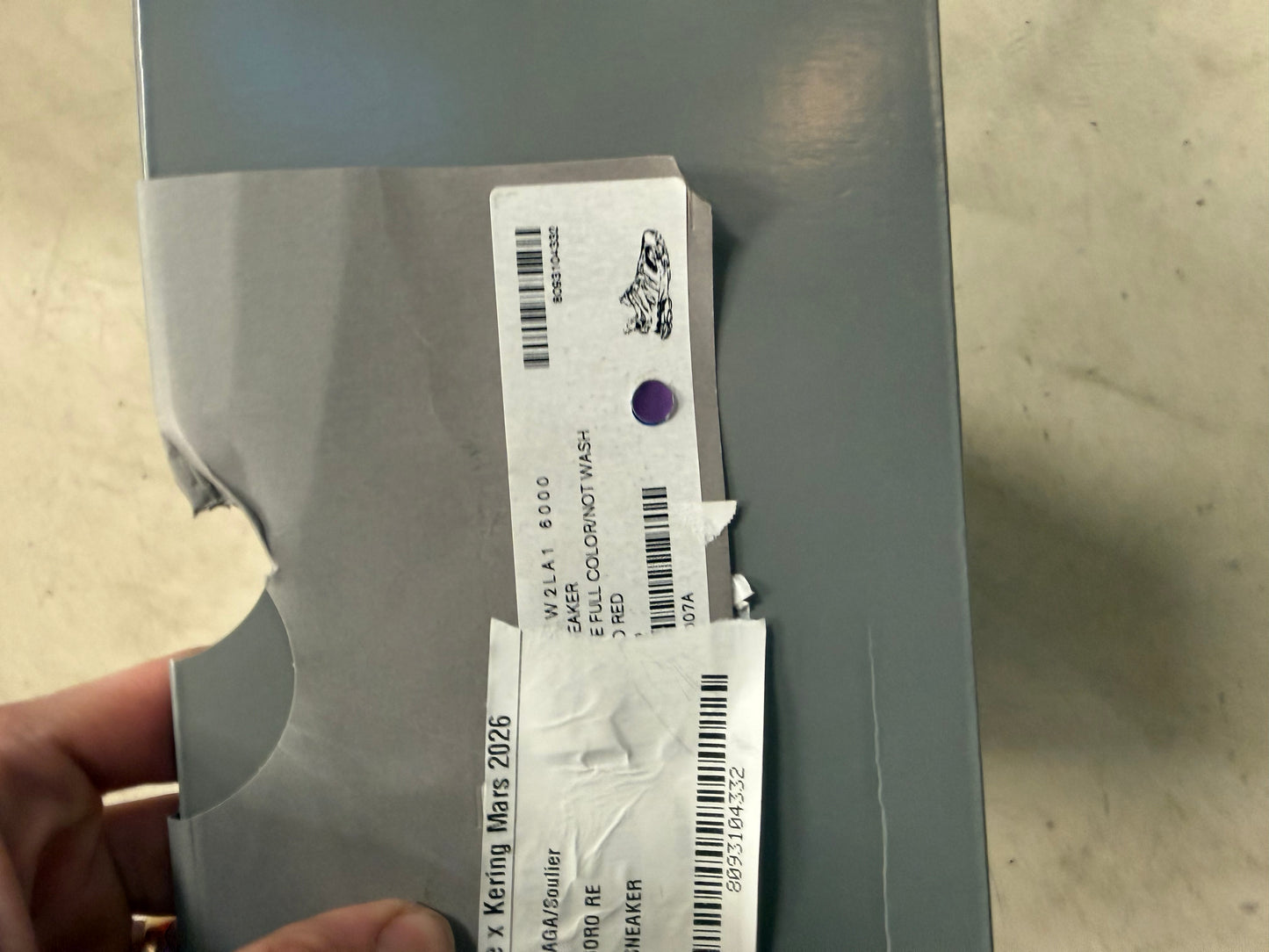 Balenciaga Track Red 42