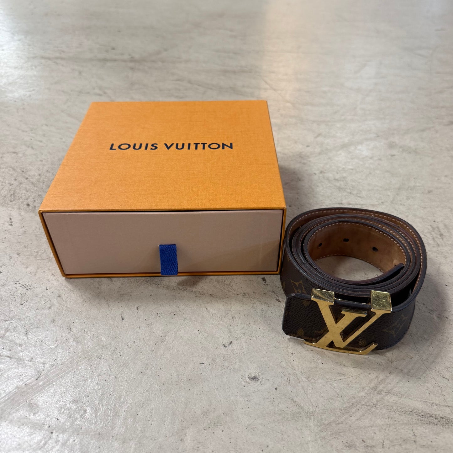 Ceinture Louis Vuitton Marron