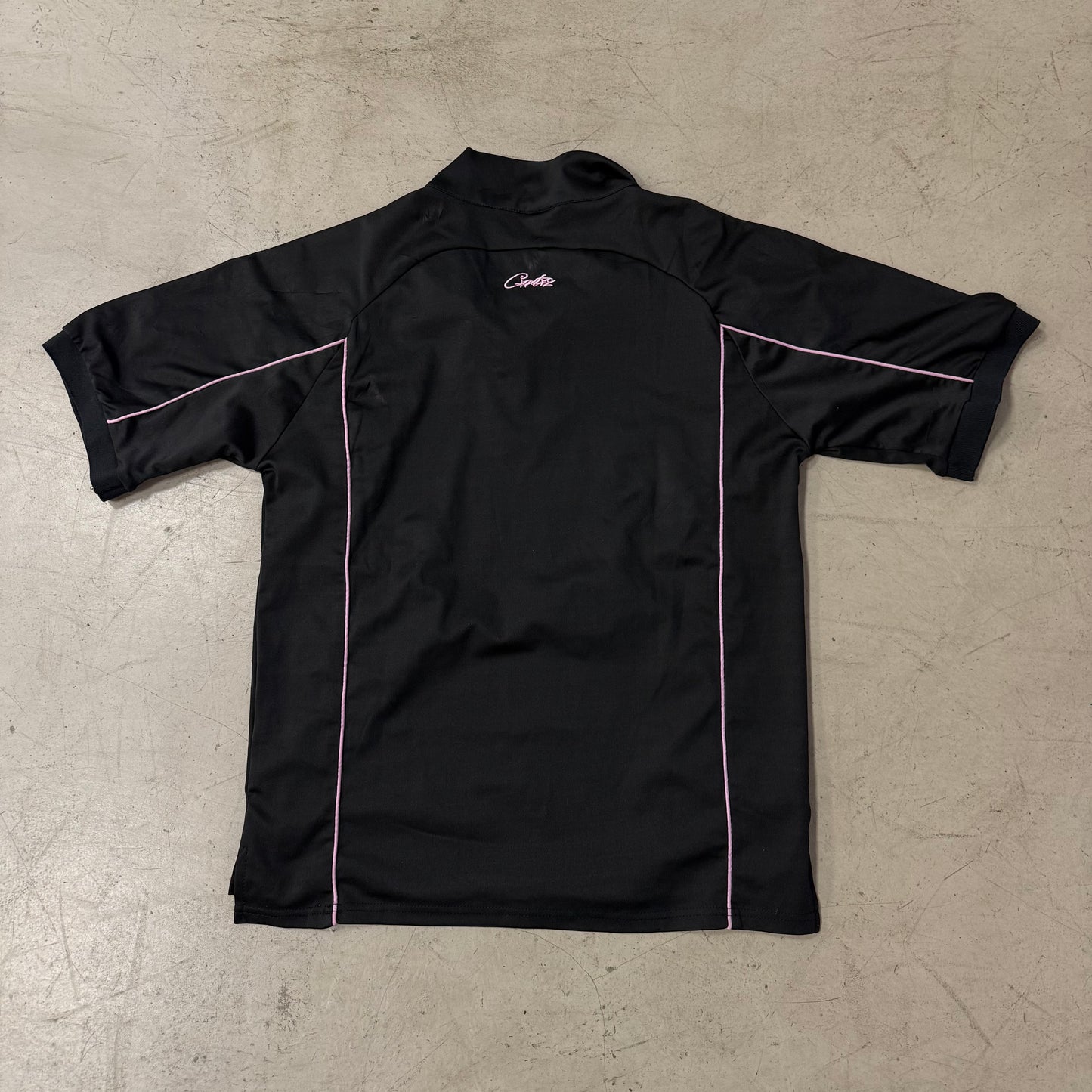 Maillot Corteiz Noir Rose Occasion