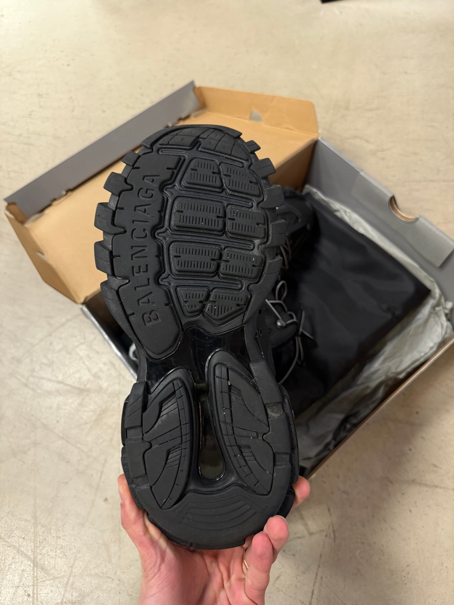 Balenciaga Track High Black 43