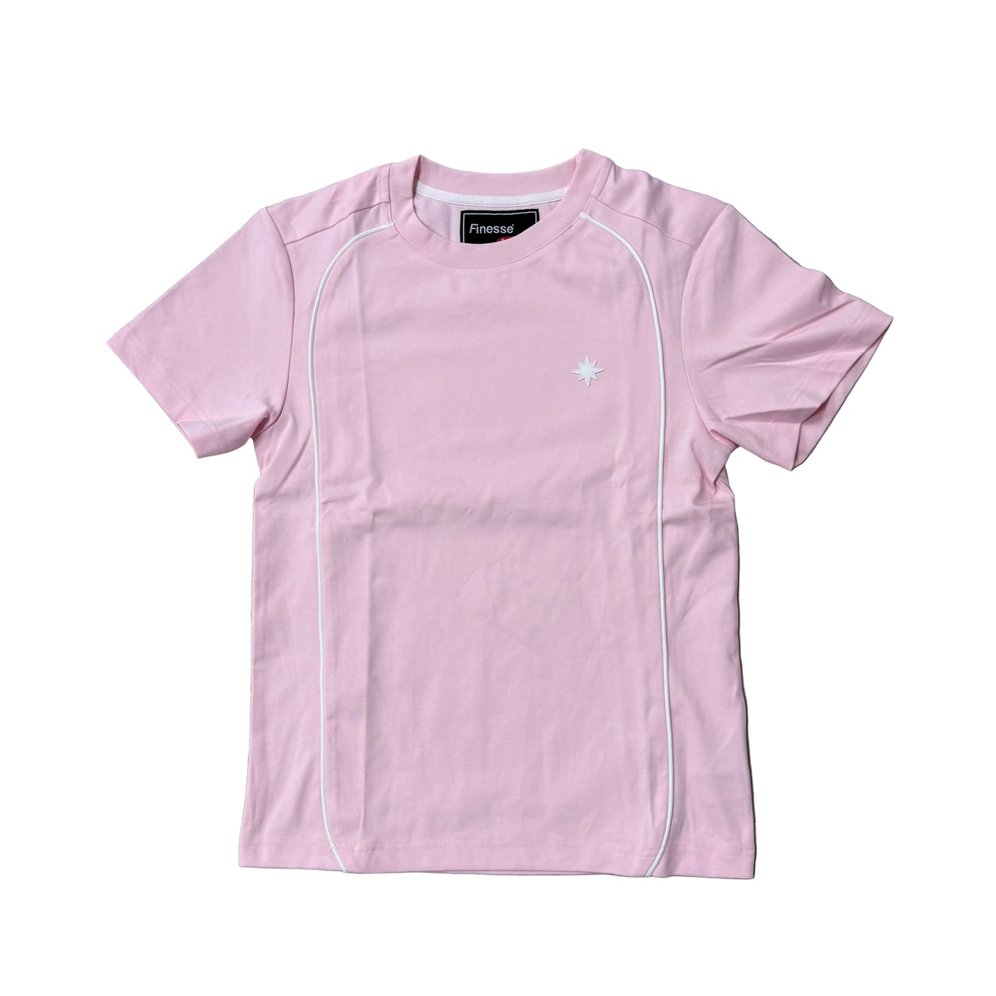 Tee Shirt Finesse Line Rose