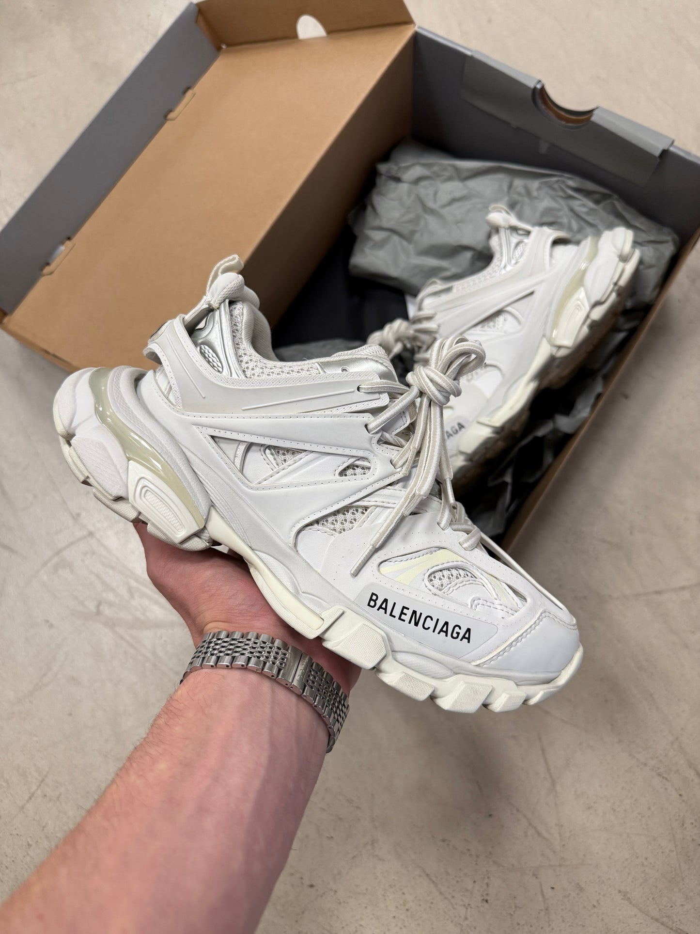 Balenciaga Track White 37