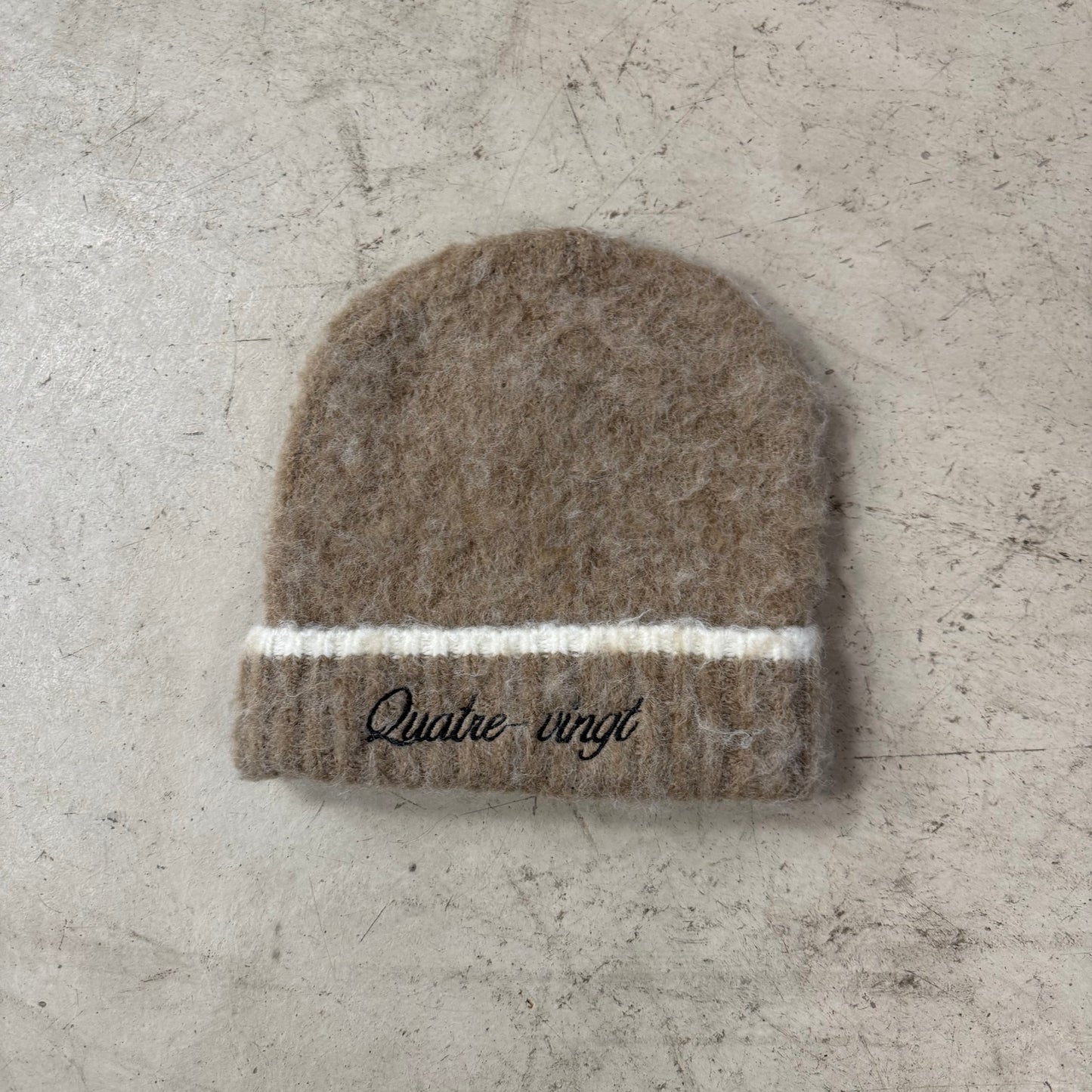 Bonnet 80cipper Gris mohair
