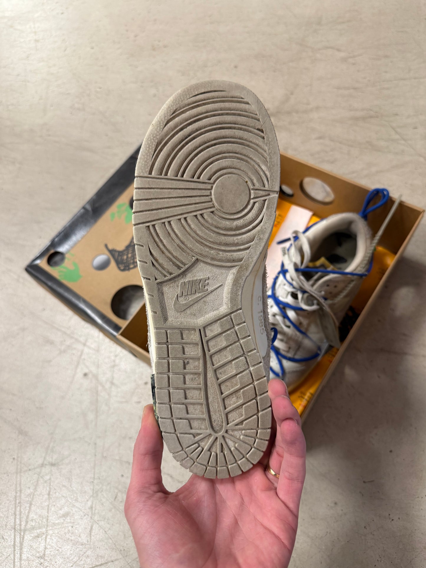 Nike Dunk Low Off White Lot 32 43