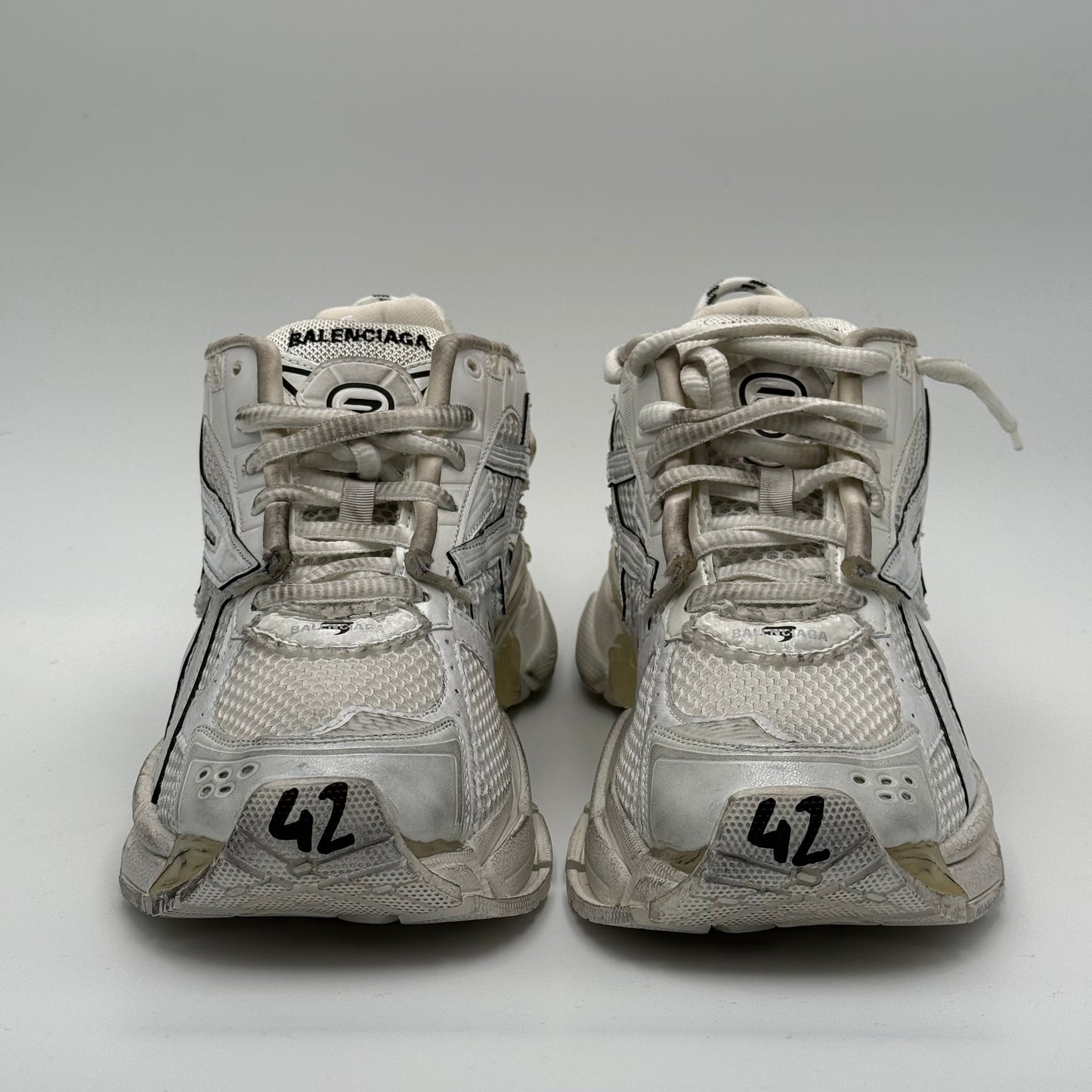 Balenciaga Runner White 42