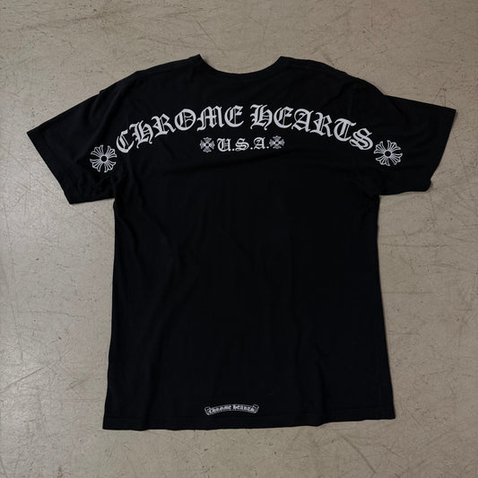 Tee Shirt Chrome Hearts USA pocket