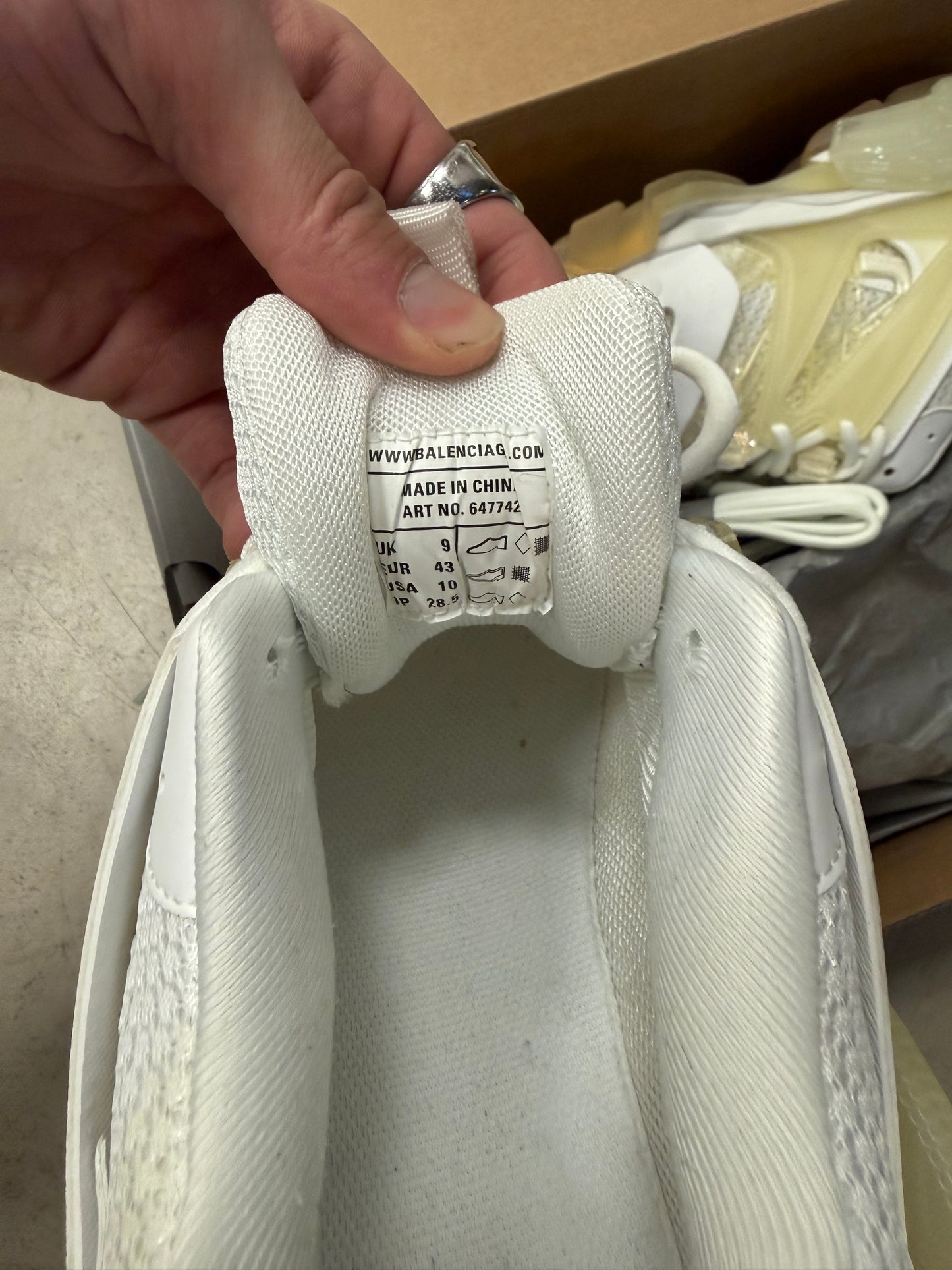 Balenciaga Track Beige 42