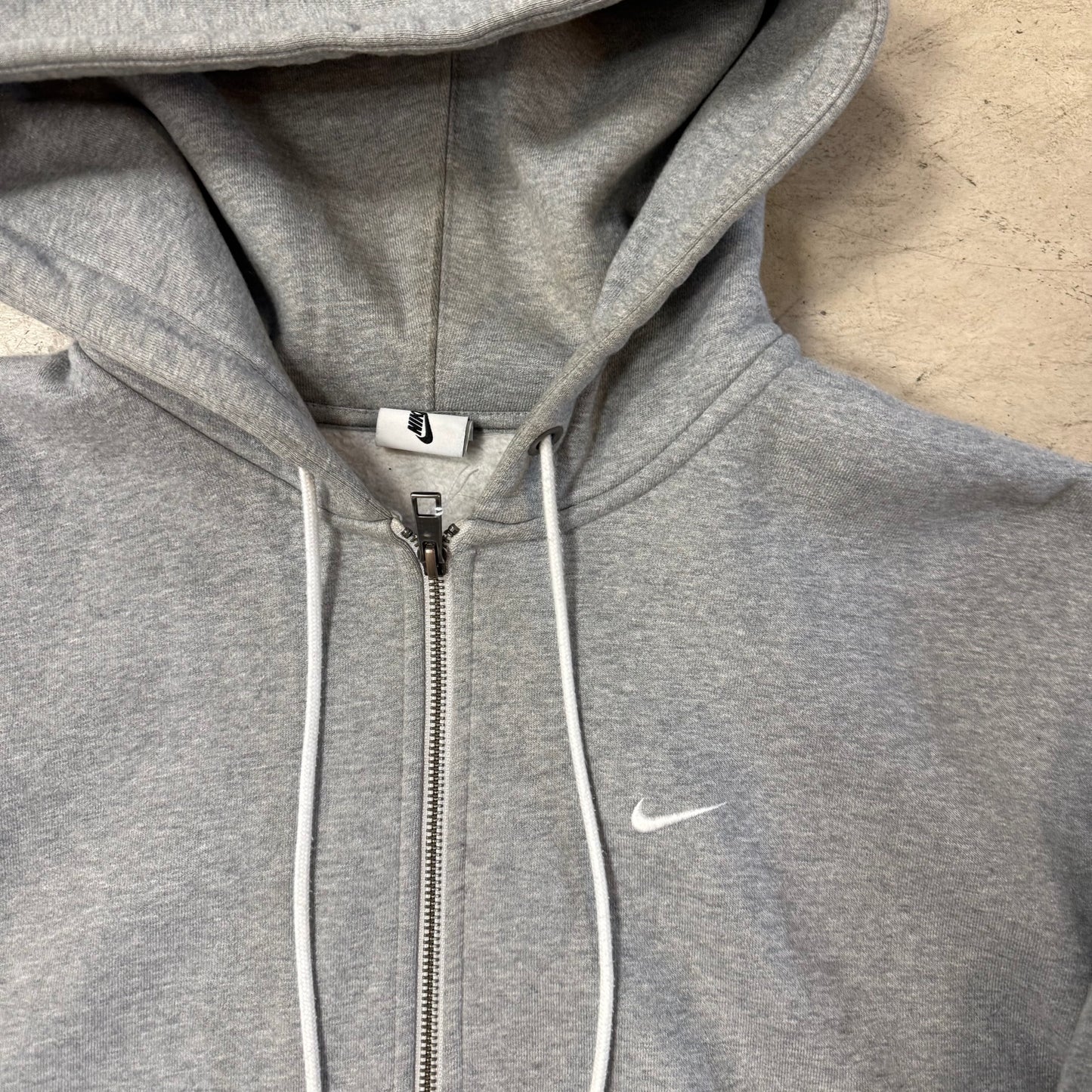 Veste Nike Solo Swoosh Grise Occasion