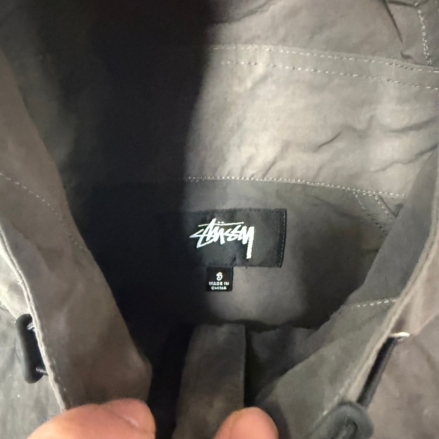Veste Stussy Grise Occasion