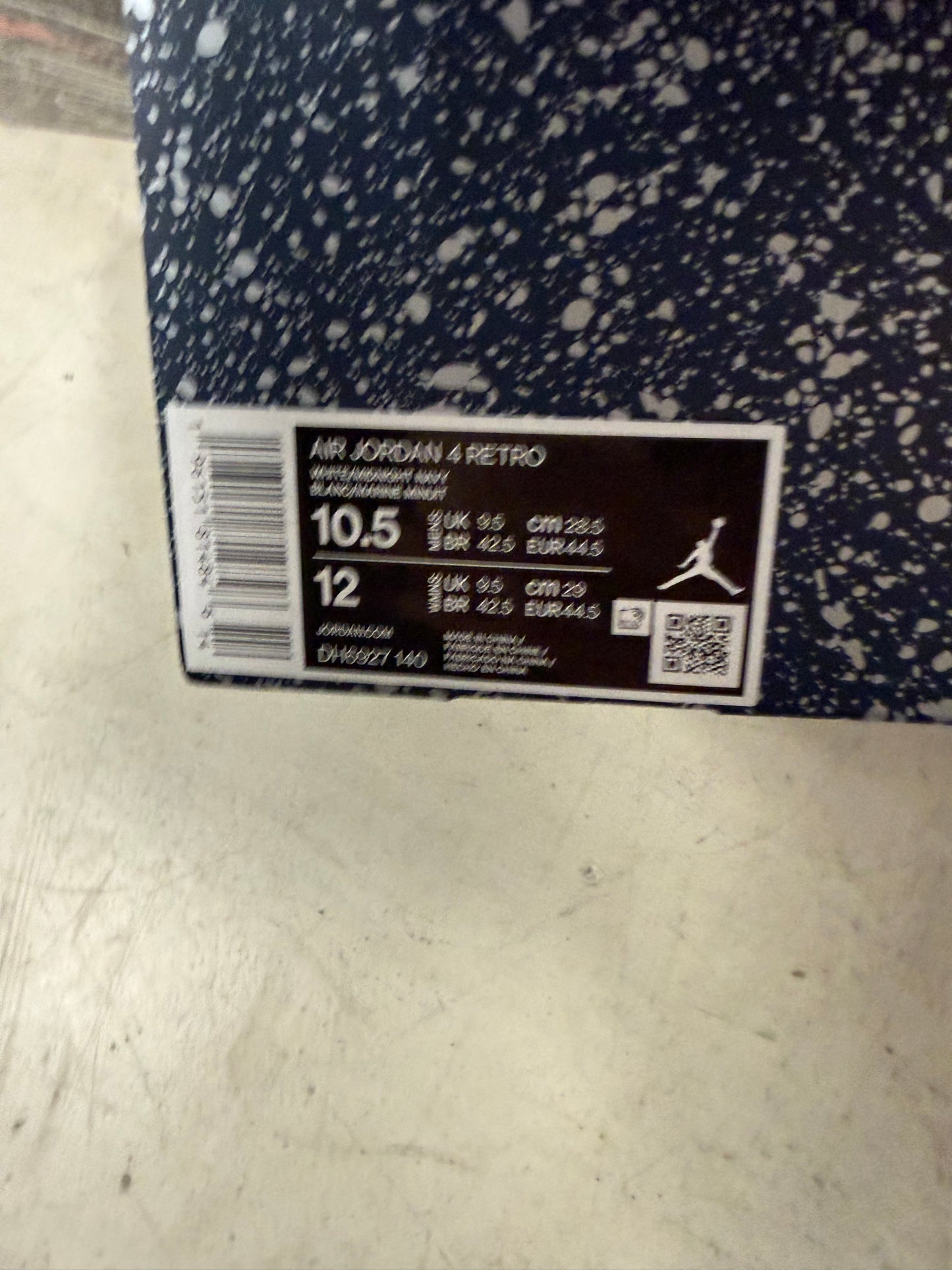Jordan 4 Midnight Navy 44,5