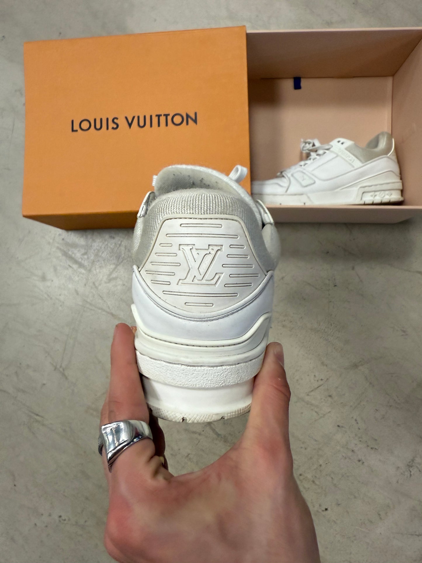 Louis Vuitton Trainer White 41
