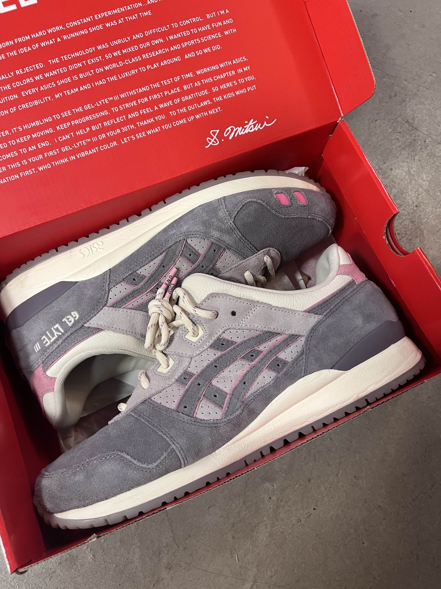 ASICS Gel-Lyte III End Perle 45