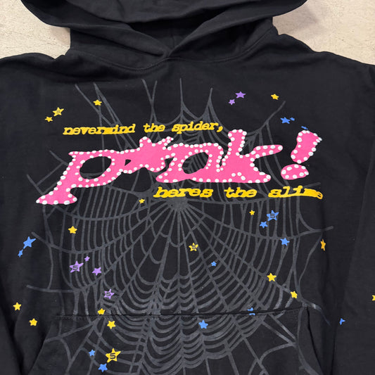 Sweat Sp5der « Pink » Black