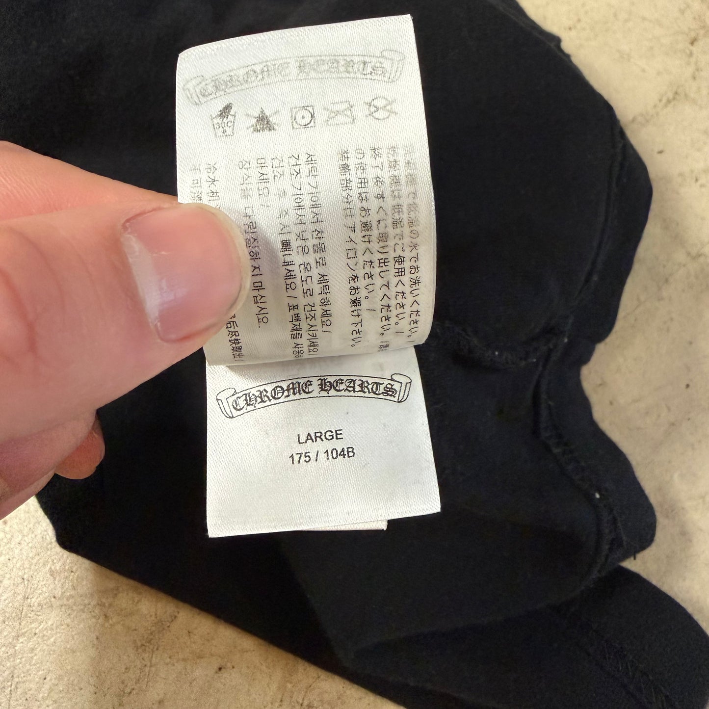 Tee Shirt Chrome Hearts Las Vegas Noir