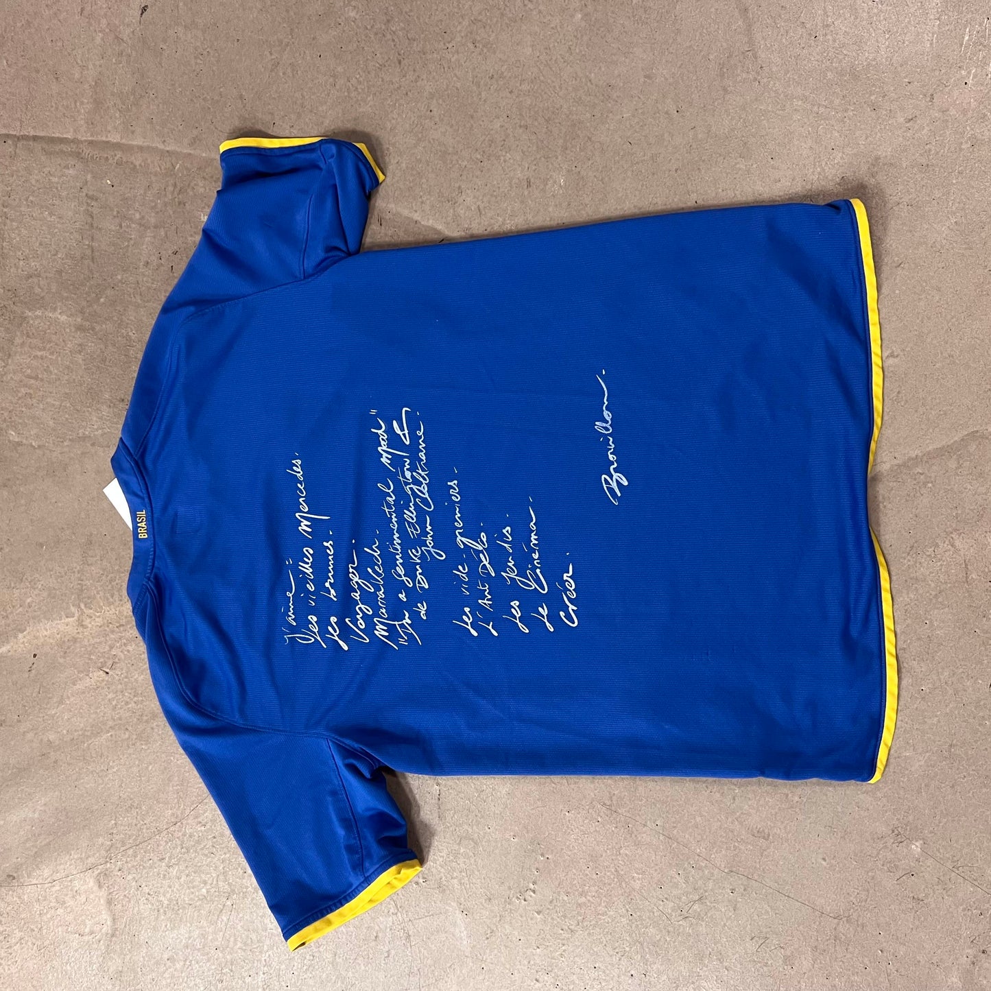 Maillot Brésil Brouillon L