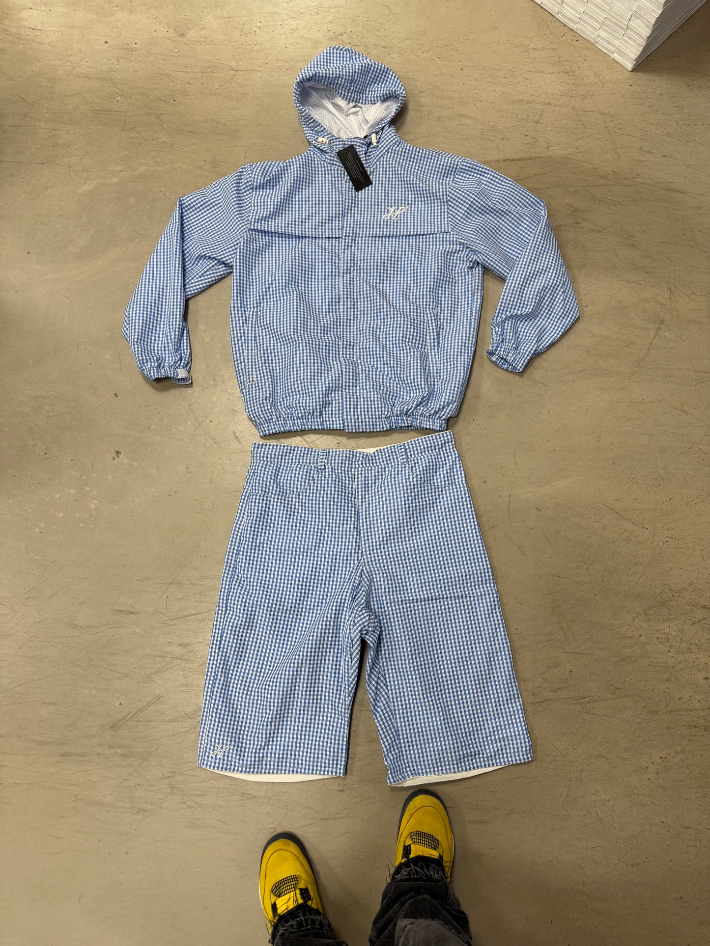 Short Huncho Bleu Reversible