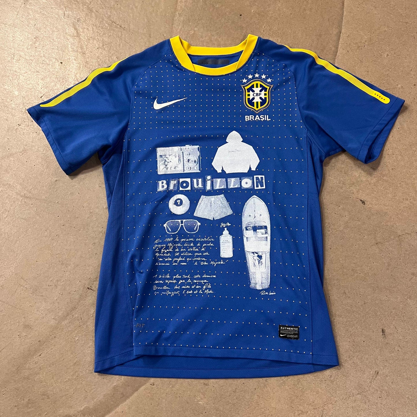 Maillot Brésil Brouillon S