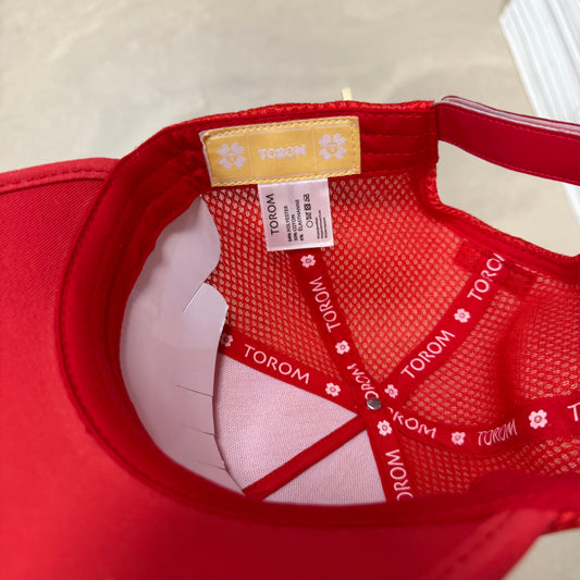 Casquette Torom Rouge
