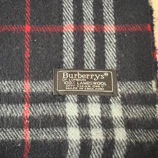 Echarpe Burberry Bleu