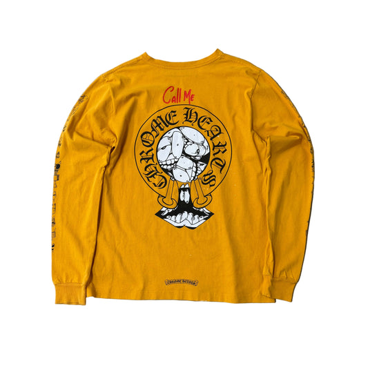 Longsleeve Chrome Hearts Jaune