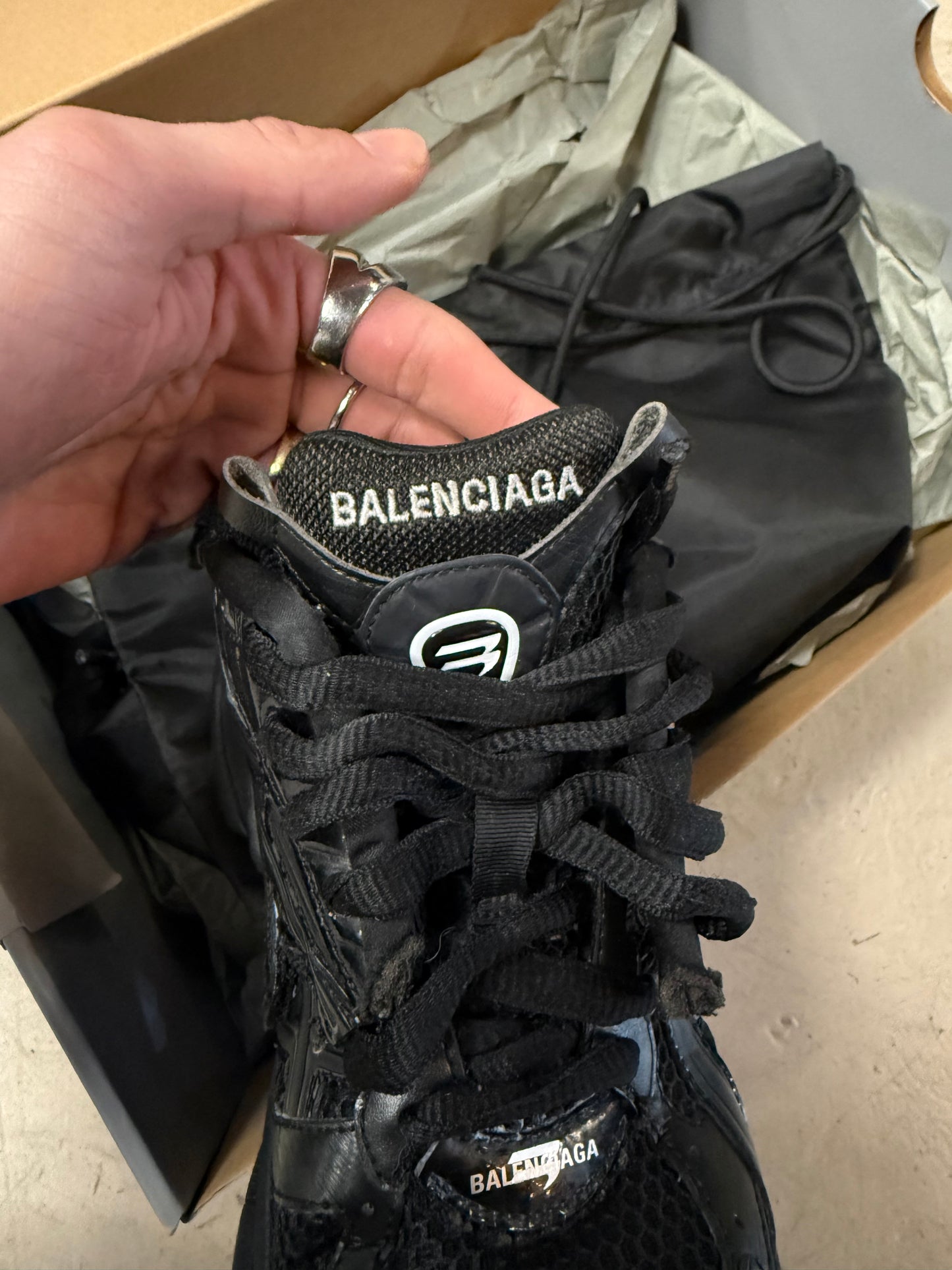 Balenciaga Runner Black 40