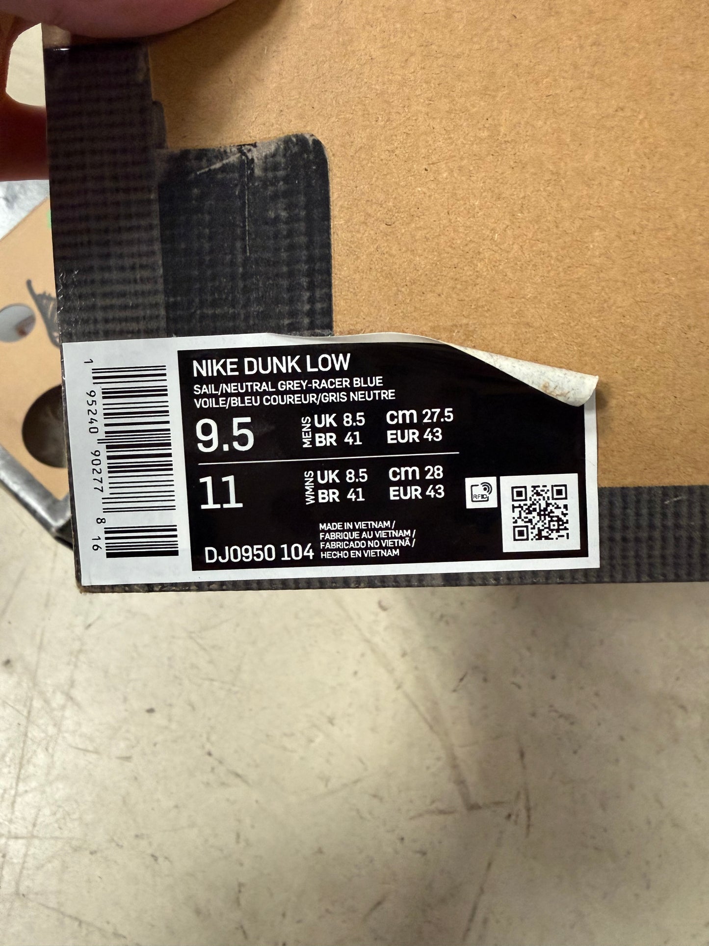 Nike Dunk Low Off White Lot 32 43