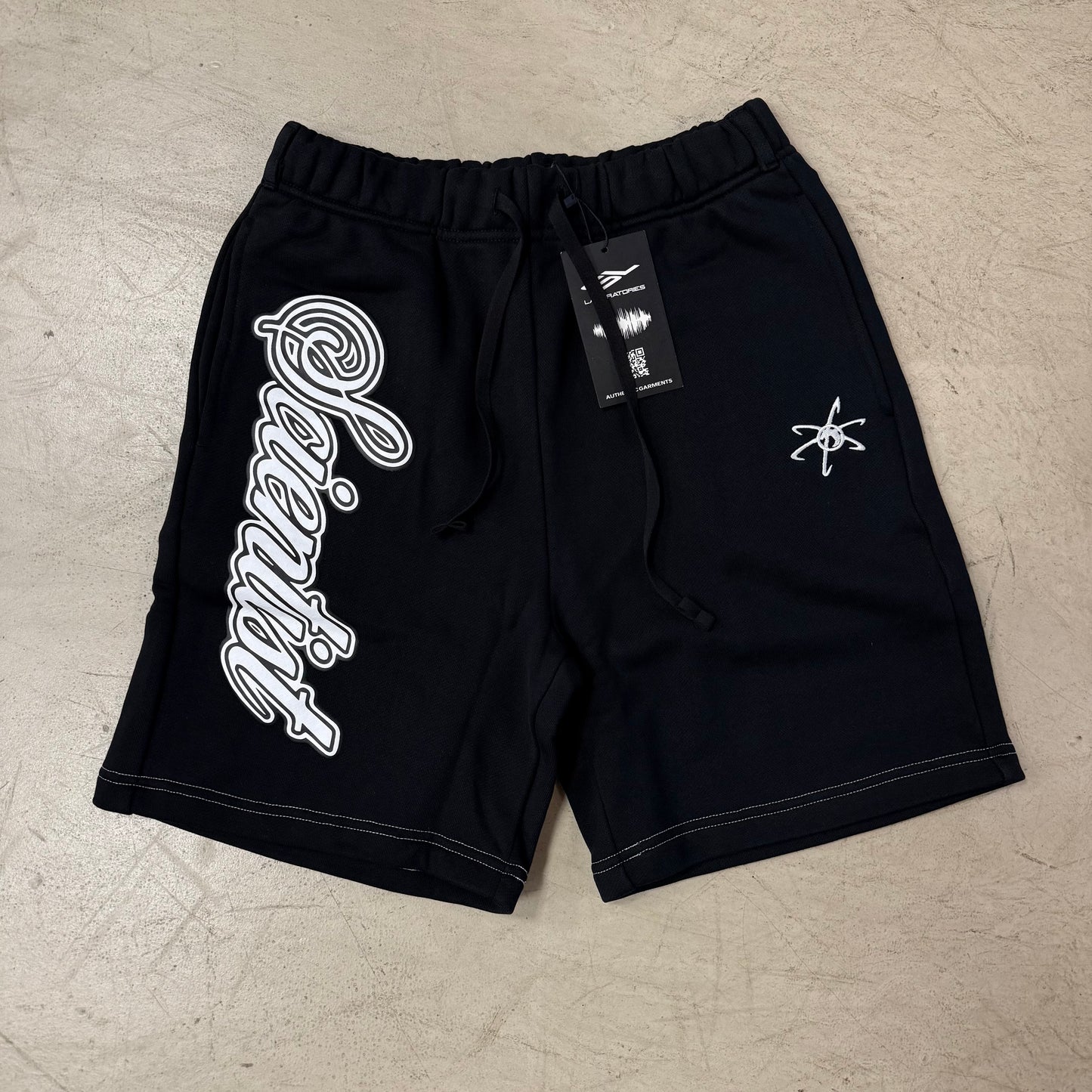 Short Scientist Lab Noir et Blanc