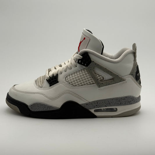 Jordan 4 White Cement 44