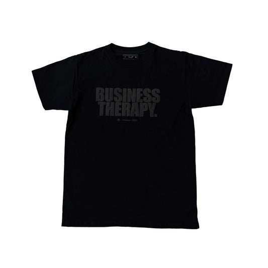 Tee Shirt Finesse Business Therapy Noir