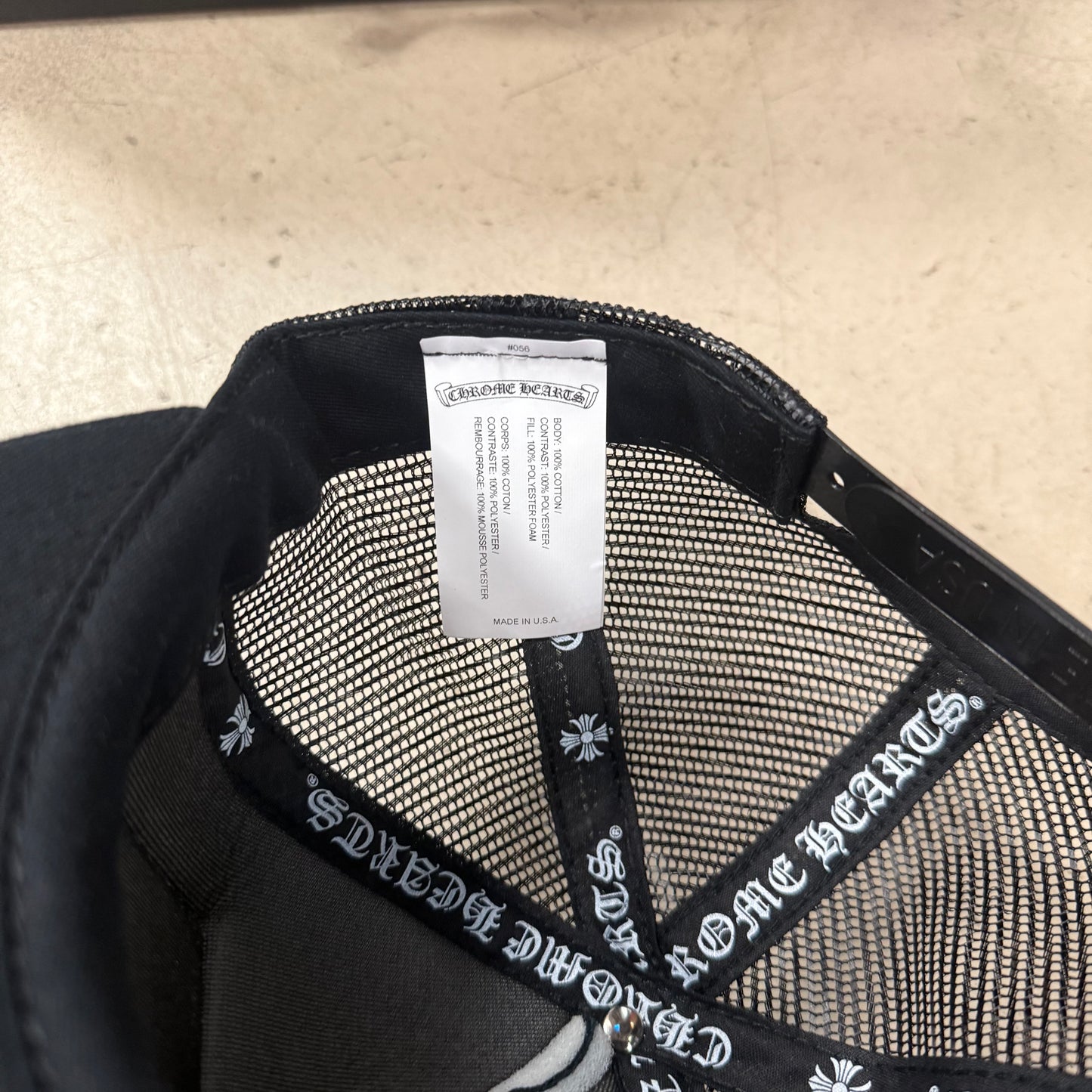 Casquette Chrome Hearts Fuck