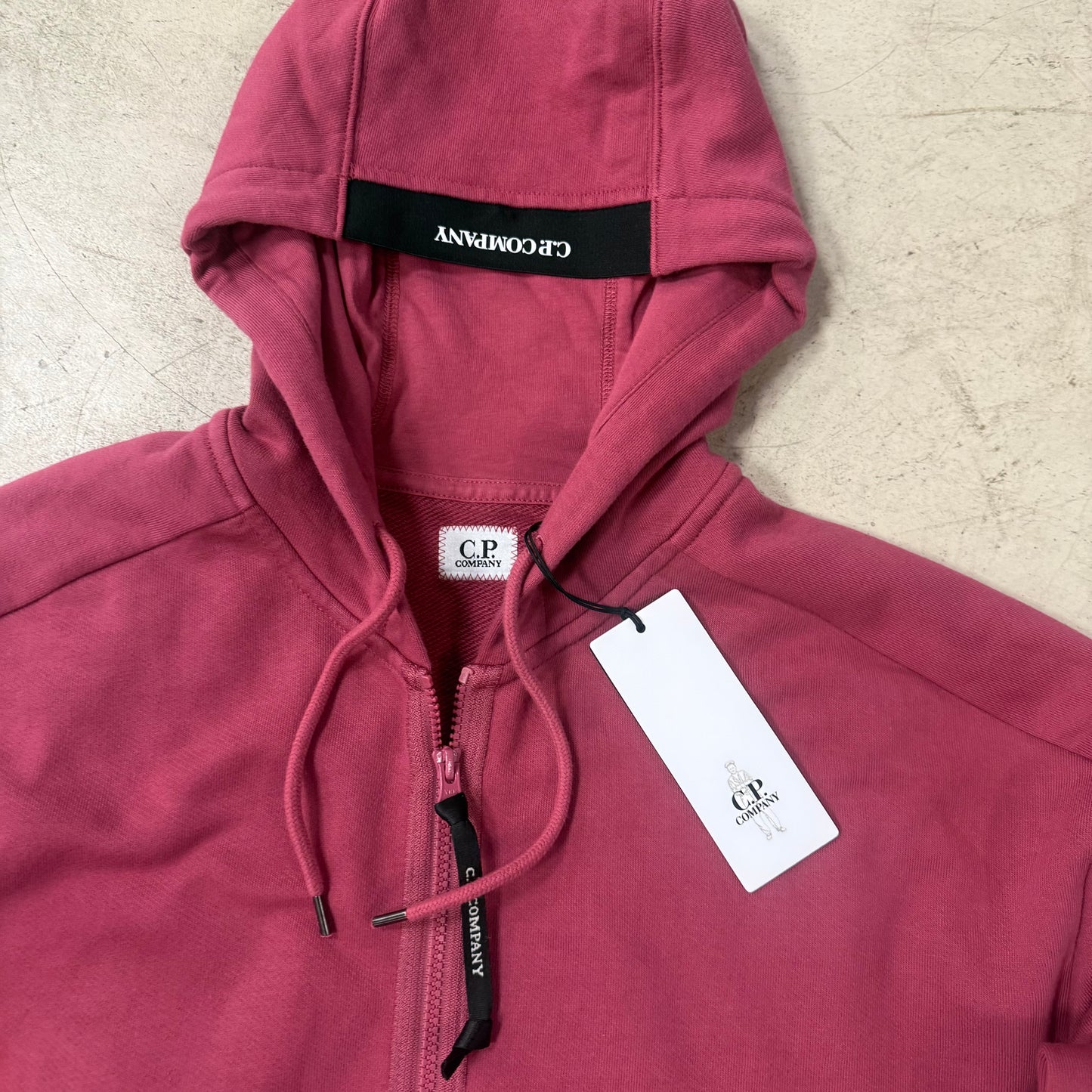 Veste Zip CP Company Rouge