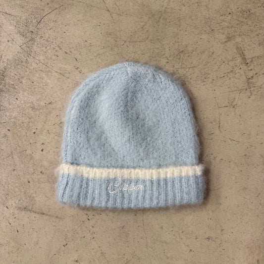 Bonnet 80cipper Bleu mohair